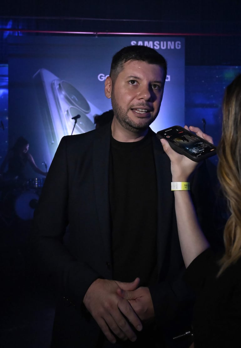 Iván Spiess, gerente de Marketing de Samsung en Paraguay.