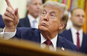 El presidente de los Estados Unidos, Donald Trump.
