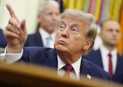 El presidente de los Estados Unidos, Donald Trump.