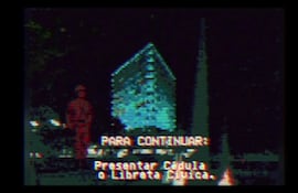 Imagen de una de las obras con estética retro game que forman parte de la muestra "Liminal".