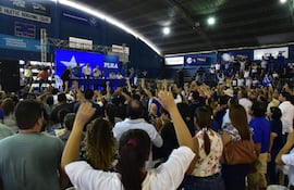 Imagen de referencia de una convención del Partido Liberal Radical Auténtico (PLRA).