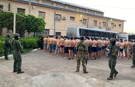 Llegan 90 presos a la penitenciaría de Concepción tras operativo Veneratio