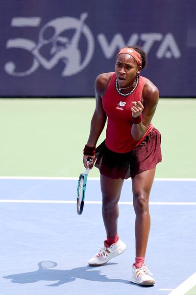 La joven estadounidense Coco Gauff (19 años) avanzó a la final Cincinnati.