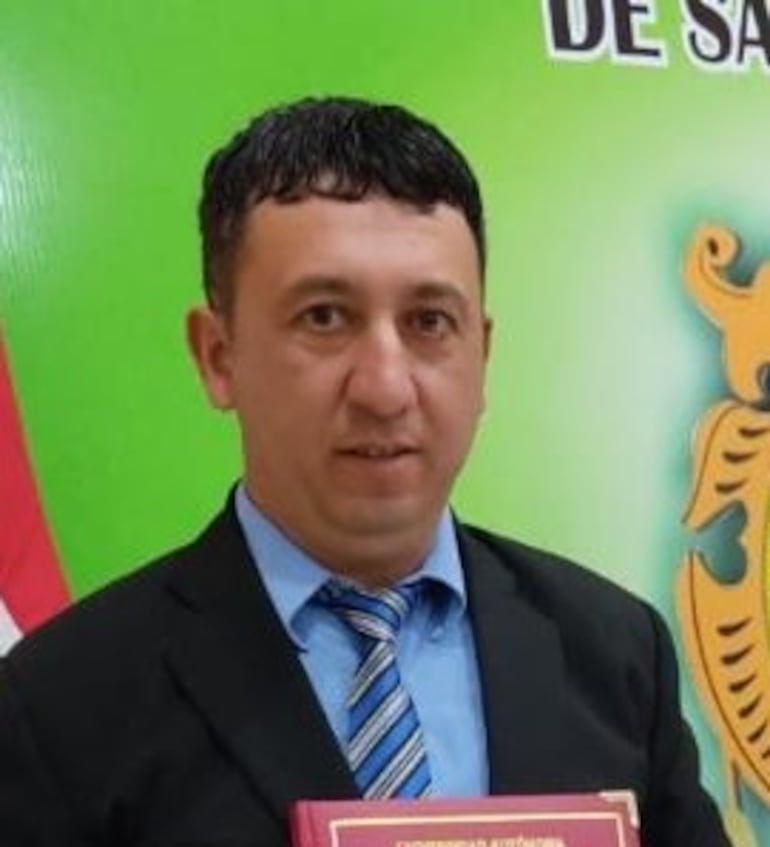 Julio Aceval, candidato a concejal del PLRA. Denunció al concejal colorado.