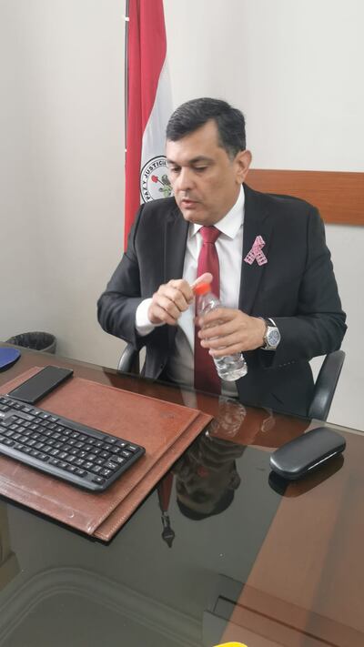 Édgar Olmedo exministro de justicia