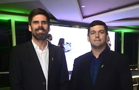 Ezequiel Garcia Rubin, presidente de A Todo Pulmón, y Osvaldo Turlan, director ejecutivo de A Todo Pulmón.