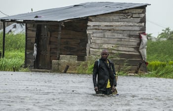 Imagen ilustrativa de archivo de las inundaciones en África.