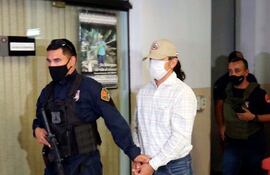 El alemán Reiner Helmut Oberüber, en la Fiscalía, ayer.