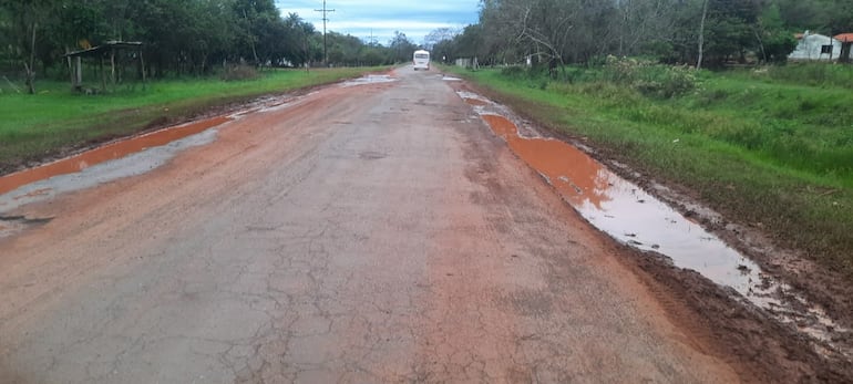 Las vías son intransitables.