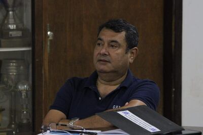 Dr. Víctor Hugo Duarte Francia (57 años), vicepresidente del Sportivo 2 de Mayo de Pedro Juan Caballero.