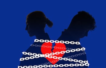 Concepto de relaciones tóxicas, miedo a estar solo.