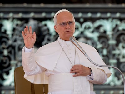 El papa León XIV.