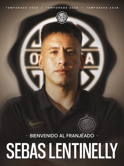 De esta forma, Olimpia hizo oficial la incorporación del portero uruguayo Carlos Sebastián Lentinelly Villavicencio (28 años).