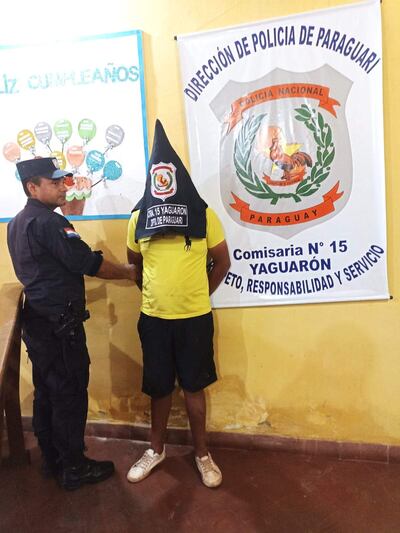 Un detenido por exposición al tránsito terrestre en Yaguarón.