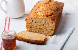 Pan de arroz y miel.