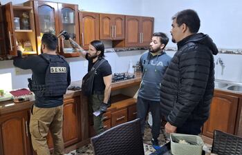 Allanan vivienda utilizada para microtráfico en Caaguazú.