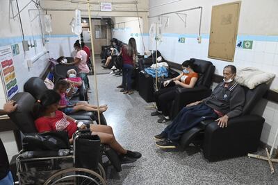 Hospitales públicos registran una altísima demanda de casos respiratorios.