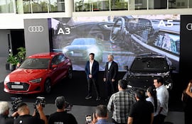 Alan y Miguel Carrizosa presentaron los Audi A3 y A5.