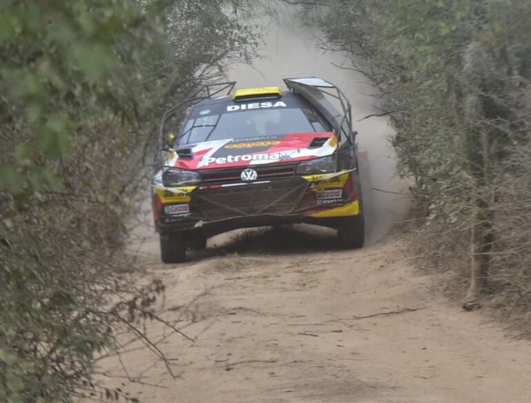 La Etapa 1 del Transchaco Rally 2023 en el Departamento de Boquerón.