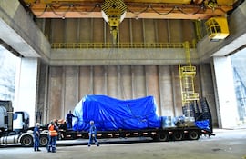 Cada Grupo Generador de Emergencia está compuesto de un motor a diésel de la marca Rolls-Royce de 16 cilindros, informó Itaipú.