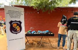 Antinarcóticos allana vivienda en Mora Cue y detiene a hombre