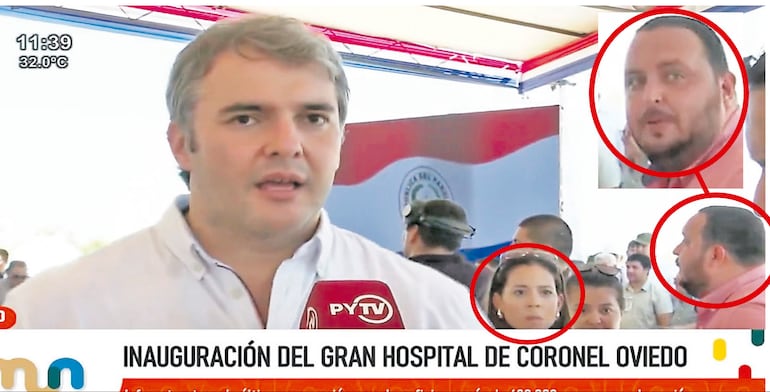 El febrero de 2025, Villaverde apareció en un acto de Presidencia, hablando con la directora de Comunicación, Alejandra Viola.