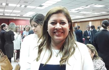 Alicia Sapriza, fiscal del caso.