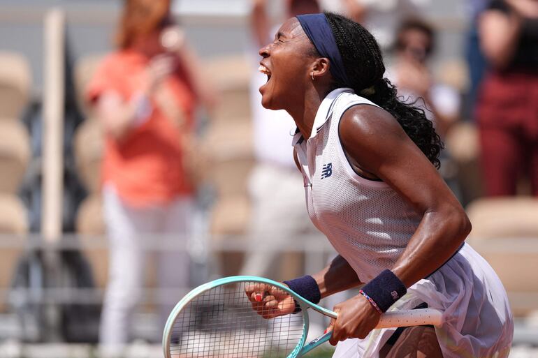 La norteamericana Coco Gauff, sembrada 3.