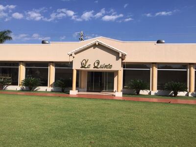 El establecimiento "La Quinta", que figura a nombre de la sociedad conformada entre Miguel Servín y su esposa Liz Villalba.