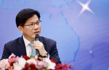 El canciller de Taiwán Lin Chia-Lung