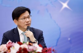Lin Chia-lung, ministro de Asuntos Exteriores de Taiwán.