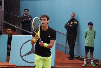 El argentino Juan Manuel Cerúndolo (23 años) avanzó al cuadro principal de Madrid.