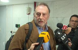 Benigno María López Benítez, ex presidente del Instituto de Previsión Social (IPS), declaró como testigo ante el fiscal Néstor Coronel.
