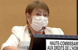 Michelle Bachelet. expresidenta de Chile, es la alta comisionada de la ONU para los Derechos Humanos,