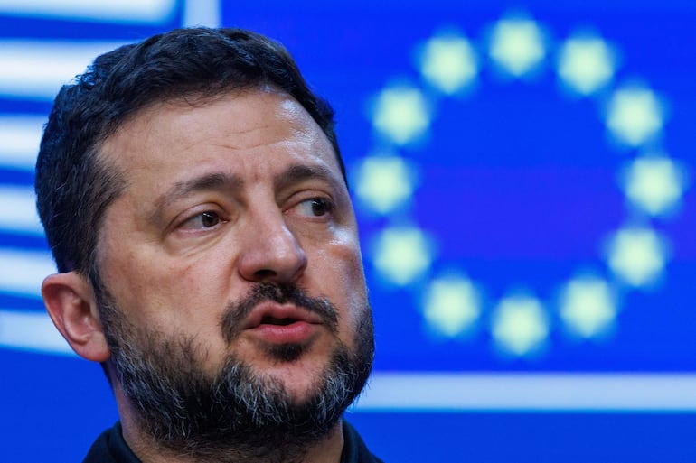 Voldímir Zelenski, presidente de Ucrania.