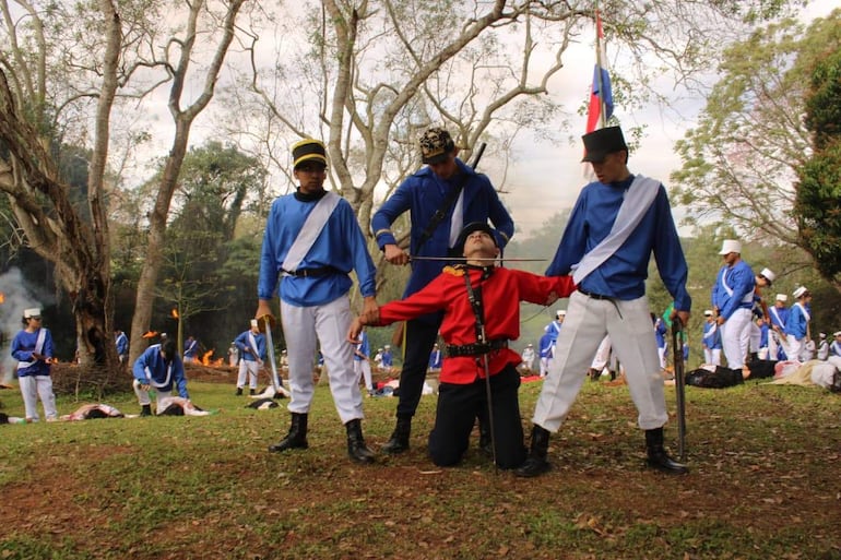 Piribebuy conmemorará mañana los 157 años de la histórica batalla Piribebuy conmemorará mañana los 157 años de la histórica batalla