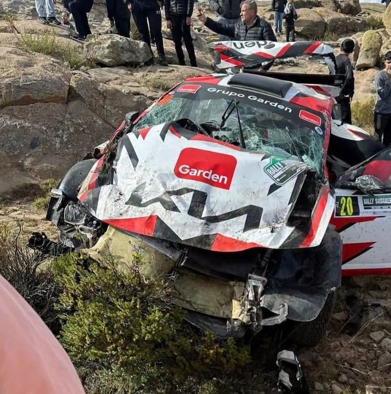 Tragedia en el Rally Sudamericano: un fallecido y competencia suspendida en Mina Clavero