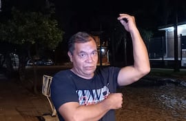 Antonio Morel denunció que fue víctima de un violento asalto a mano armada el pasado 21 de enero en el barrio Cuatro Mojones