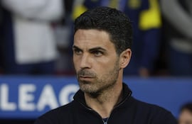 El técnico español del Arsenal, Mikel Arteta (44 años): “es inaceptable que no se haya pitado”