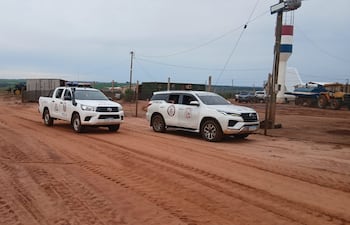 La policía tuvo que intervenir en el sitio para evita cualquier tipo de enfrentamiento.