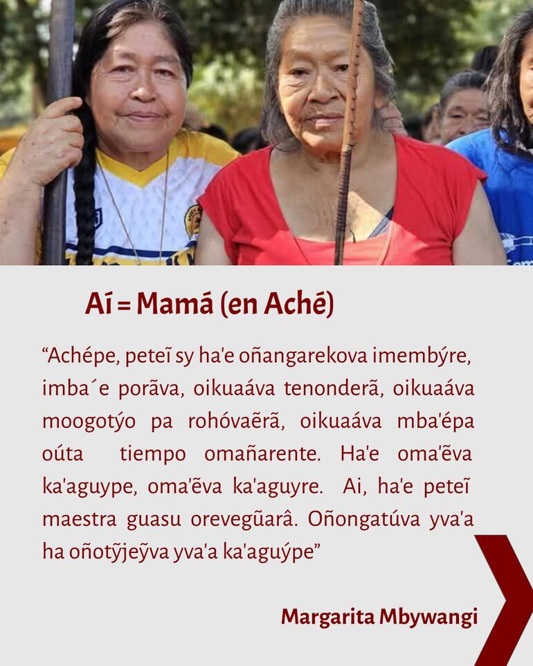 Historia, leyenda y cultura nativa en torno a la madre en las comunidades indígenas del Paraguay.