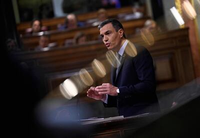 Pedro Sánchez, presidente del gobierno español.