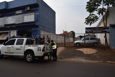 El hecho ocurrió en el interior de la playa de vehículos perteneciente a la víctima. El local está ubicado en pleno centro de Pedro Juan Caballero.