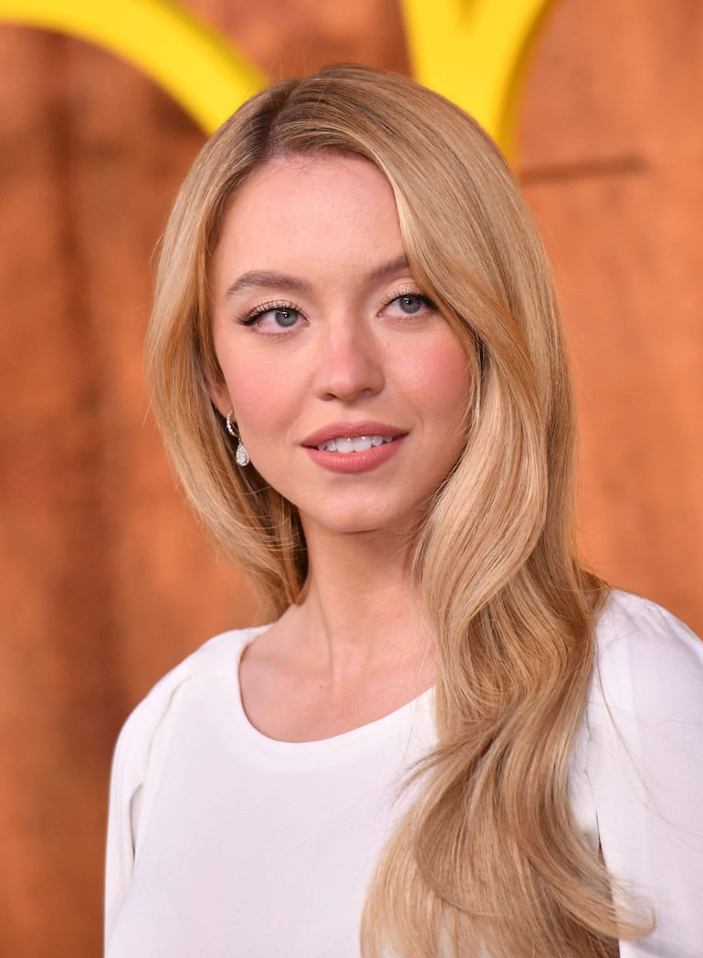 Simplemente hermosa. Sydney Sweeney en la premier de Euphoria en Hollywood, California. (Chris Delmas / AFP)