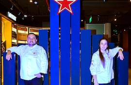 Julián Endara y Pauli Guillén estuvieron el año pasado participando en S. Pellegrino Young Chef Academy Competition representando a Paraguay.