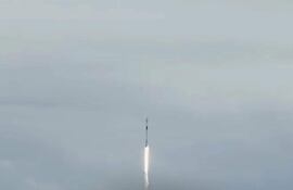Cohete Falcon 9.