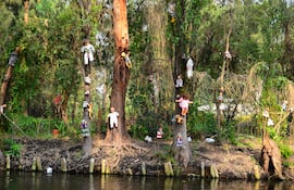 Isla de las Muñecas, Xochimilco, México.