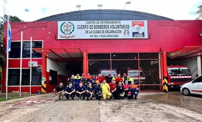 Cuerpo de Bomberos voluntarios de Encarnación.
