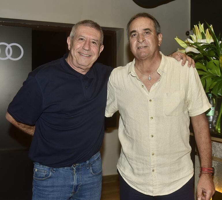 Mario Rubén Arce Ramírez y Jorge Viveros.