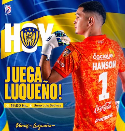 Francisco Silverio Mongelós Hanson (16 de febrero de 2005) debutará en la portería del Sportivo Luqueño contra Guaraní.